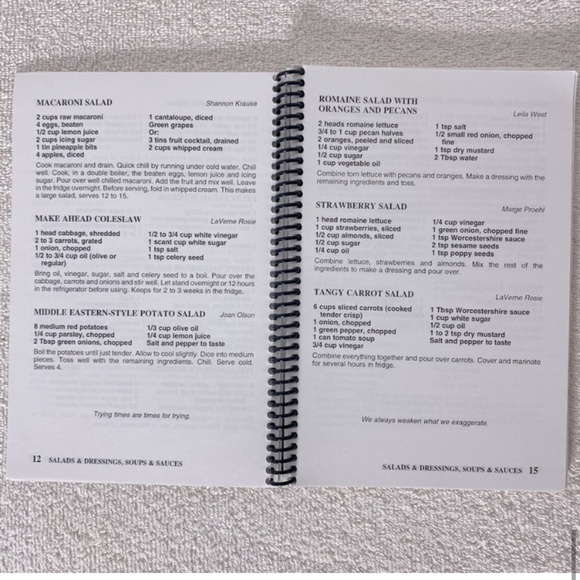 Vintage Evarts Community Club Out Of The Evarts Kitchen Cookbook - Picture 11 of 14